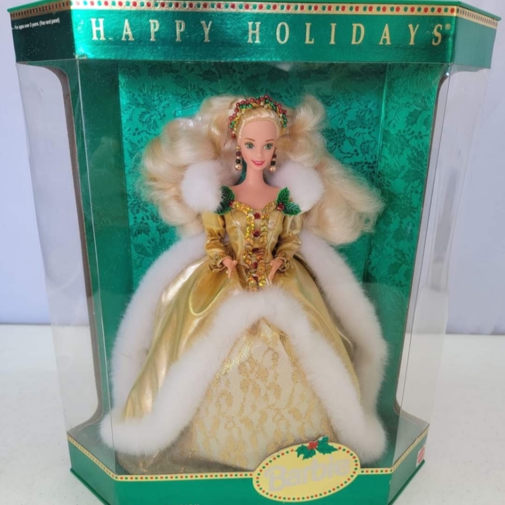 1994 Happy Holidays Special Edition Barbie Doll Mattel with Box